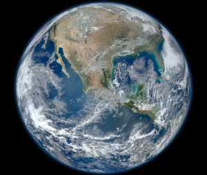 NASA Blue Marble Earth Mosaic