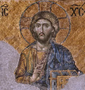 Mosaic Icon of Jesus, Hagia Sophia